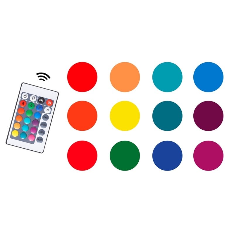 CRO Decor Entertainment TV Stand TV Base Stand with LED Light TV Cabinet (White)