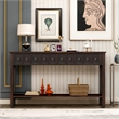 CRO Decor Rustic Entryway Console Table 60