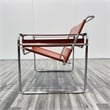 CRO Decor Amber recycled leather Club Steel Frame Armchair (Saddle Leather)