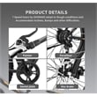 750W Electric Bike Fat Tire Removable Lithium Battery for Adults with Fender