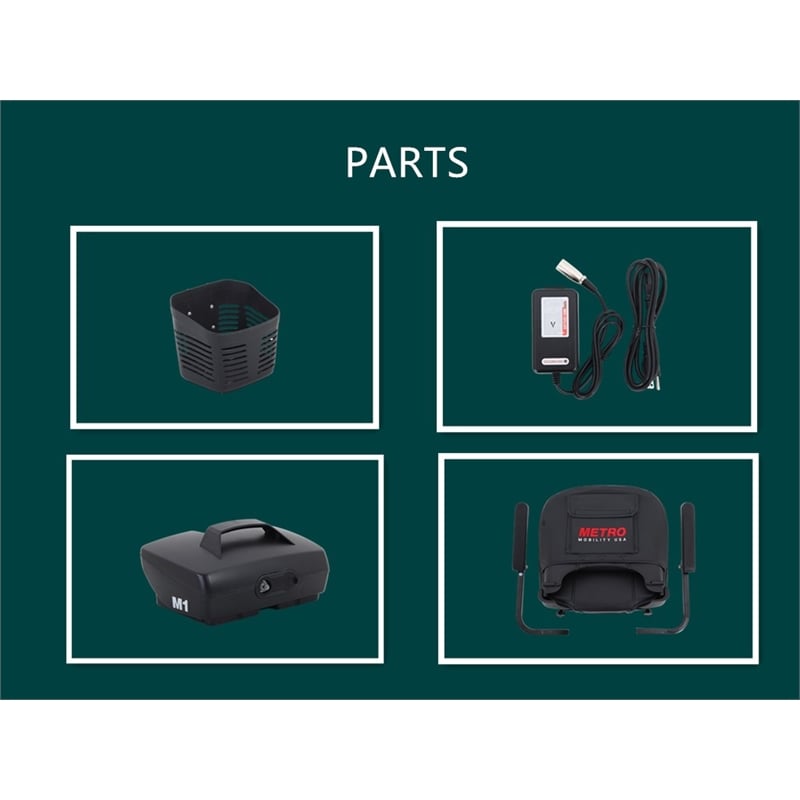 CRO Decor Compact Travel Electric Mobility Scooter