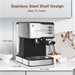 Espresso Machine 20-Bar Espresso Maker 1.5L Water Tank (Sliver)