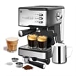 Espresso Machine 20-Bar Espresso Maker 1.5L Water Tank (Sliver)