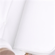 CRO Decor Top Grain Genuine Leather Swivel Lounge Chair And Ottoman(White)