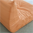 CRO Decor Full Foam Filled Sofa Chair (Orange)