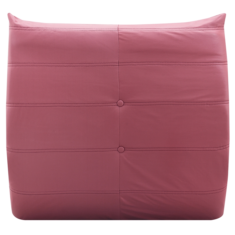 CRO Decor Full Foam Filled Sofa Chair (Red)