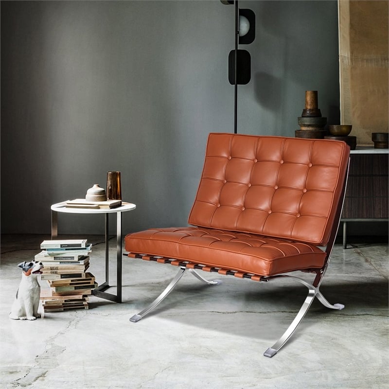 CRO Decor Lounge chair 2-piece set, 1 chair and 1 footstool.