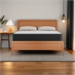 CRO Decor Black and White Mixed Memory Sponge Queen Size Mattress in a Box