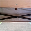 CRO Decor Outdoor Pop up Detachable Zipper Mesh Brown Pavilion Canopy