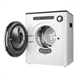 CRO Decor Portable Compact 10 Pound Capacity Laundry Dryer with White