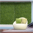 CRO Decor Green Artificial Grass Wall Panel Background for Indoor & Outdoor