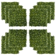 CRO Decor Green Artificial Grass Wall Panel Background for Indoor & Outdoor