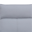CRO Decor Grey White Lambswool 4-Piece Living Room Recliner Sofa Set