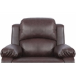 CRO Decor Brown Recycled Leather 3-Piece Couch Living Room Sofa Set