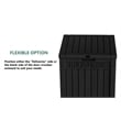 CRO Decor PP Material Outdoor Package Delivery Box with Black