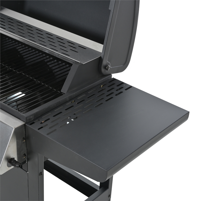 3 Burner Barbecue Grill Stainless Steel 26000 BTU Patio Garden Barbecue Grill