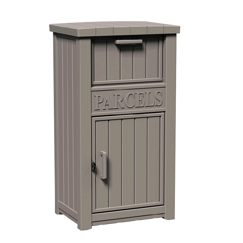 48-Gallon Lockable Resin Delivery Box with 