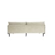 CRO Decor Modern Fabric Upholstered Assembly Living Room Sofa Set in Light Gray
