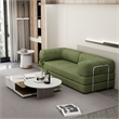 CRO Decor Green Luxury Chenille Velvet Combination Floor Compressed sofa