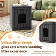 CRO Decor 30gal Resin Closed-type Cat House Cat Bed -Blank