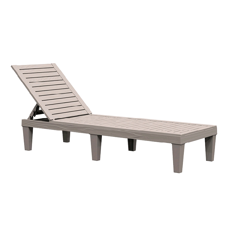 CRO Decor Resin High-Back Lounge Chair Outdoor Seating