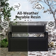 CRO Decor Storage Seat with Textured Compartment