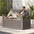 CRO Decor Storage Seat with Textured Compartment