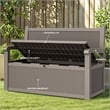 CRO Decor Storage Seat with Textured Compartment