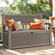 CRO Decor Storage Seat with Textured Compartment