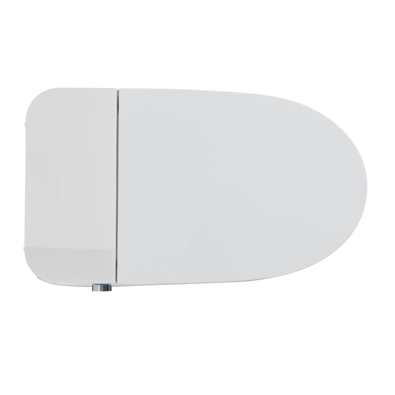 110V Smart Toilet with Foot Sensor & Power Outage Flush - White