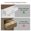 Farmhouse 5-Drawer Dresser with Anti-Tipping Device & Storage Organizer - White