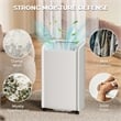 70-Pint White Plastic Dehumidifier for 4500 Sq Ft with 4 Modes &Air Purification