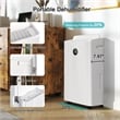 22-Pint White Plastic Ultra-Thin Semiconductor Dehumidifier for 500 Sq Ft