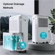 22-Pint White Plastic Ultra-Thin Semiconductor Dehumidifier for 500 Sq Ft