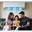 White 9000 BTU 115V Mini Split Air Conditioner / Heat Pump for 350-500 Sq. Ft.