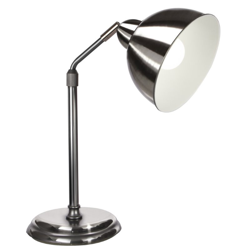 OttLite Covington Desk Lamp in Brushed Nickel