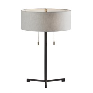 adesso home wesley metal table lamp