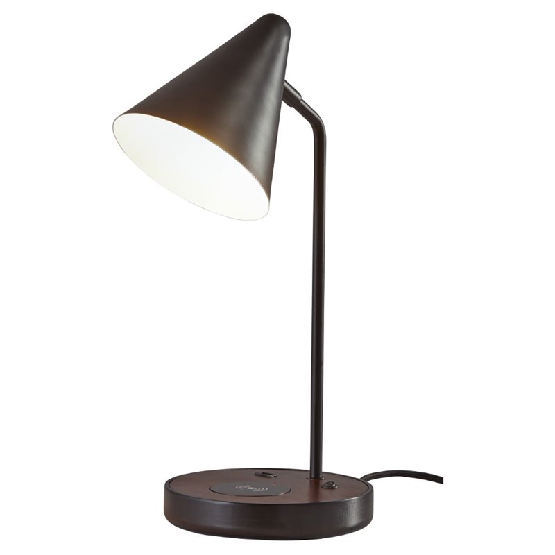 Adesso Home Oliver Metal Wireless, Adesso Wireless Charging Floor Lamp