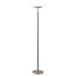 Adesso Home Stellar Metal LED Torchiere in Brushed Steel