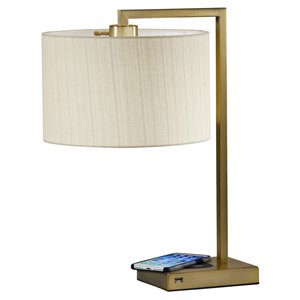adesso home austin metal adessocharge table lamp