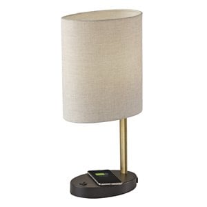 adesso home curtis metal adessocharge table lamp
