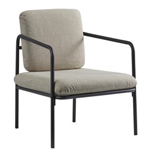 adesso home nathan metal accent chair