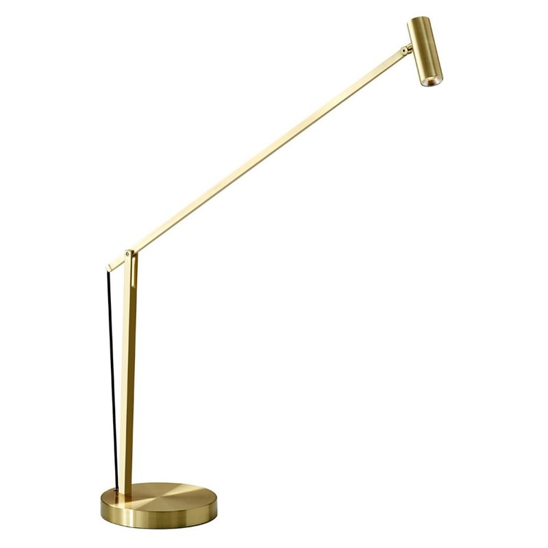 brushed gold desk lamp