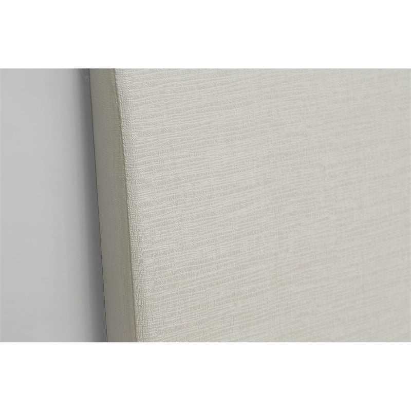 Best Master Athens Eastern King Platform Bed with LED Lighting in White Lacquer