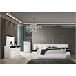 Best Master Bahamas 6-Drawer Poplar Wood Bedroom Chest in Black/White