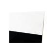 Best Master Bahamas Poplar Wood Eastern King Platform Bed in Black/White