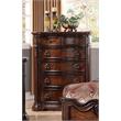 Best Master Barney's Traditional Wood 5-Drawer Chest in Walnut