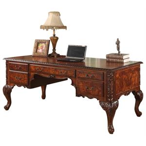 best master cdexecutive wood office desk with hand carved designs in cherry