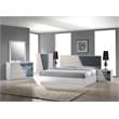 Best Master Manchester 5-Piece Wood Cal King Bedroom Set in Zebra/White