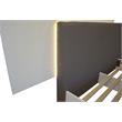 Best Master Naple 5-Piece Poplar Wood East King Platform Bedroom Set Gray/Silver